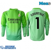 Real Madrid Thibaut Courtois #1 Goalkeeper Replica Away Shirt 2025-26 Long Sleeve